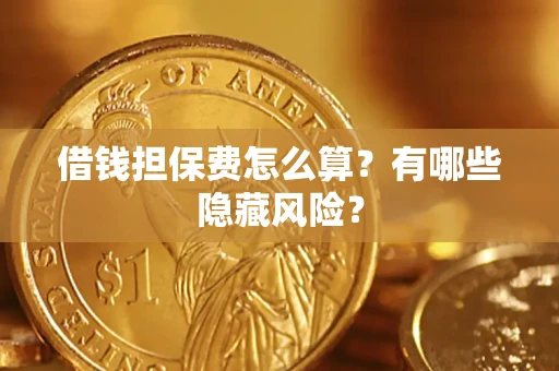 武汉借钱担保费怎么算？有哪些隐藏风险？