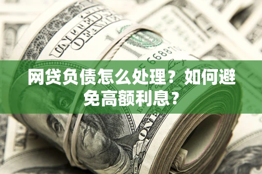 武汉网贷负债怎么处理？如何避免高额利息？