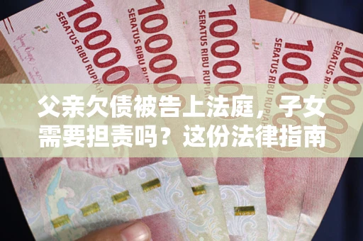 武汉父亲欠债被告上法庭，子女需要担责吗？这份法律指南必须看完