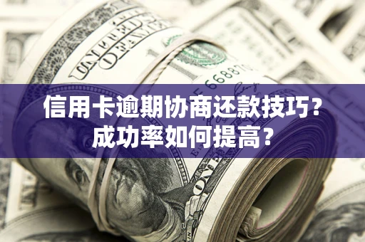 武汉信用卡逾期协商还款技巧？成功率如何提高？
