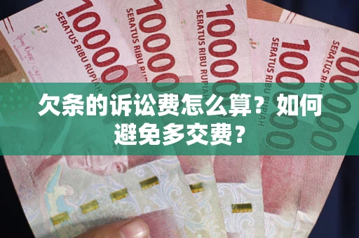 武汉欠条的诉讼费怎么算？如何避免多交费？