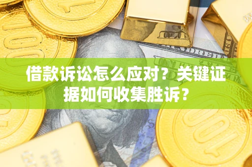 武汉借款诉讼怎么应对？关键证据如何收集胜诉？